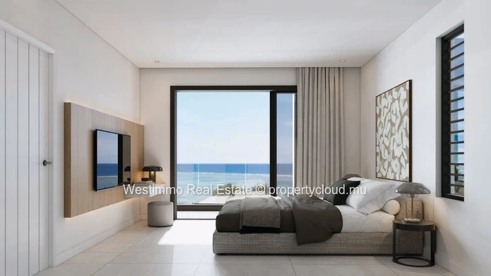 Penthouse avec vue mer panoramique et rooftop piscine