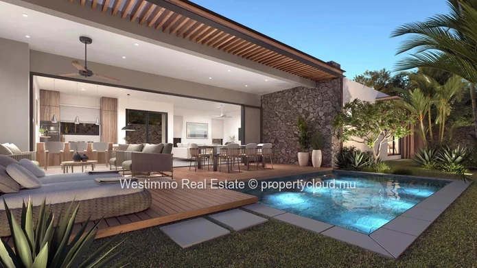 Villa contemporaine 4 chambres avec piscine