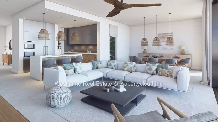 RIVIERE NOIRE - Penthouse avec 3 chambres et piscine privée de 255m²