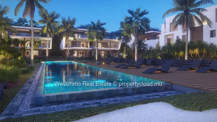 RIVIERE NOIRE - Penthouse avec 3 chambres et piscine privée de 255m²