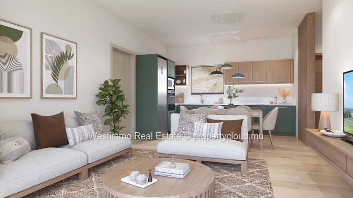HAIUTE RIVE - 3-bedroom apartment for sale with a shared pool and 91 m²