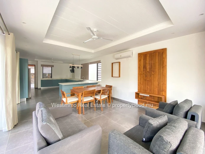 Trou aux Biches - Magnifique Villa moderne meublée 4 chambres ensuite avec piscine privée