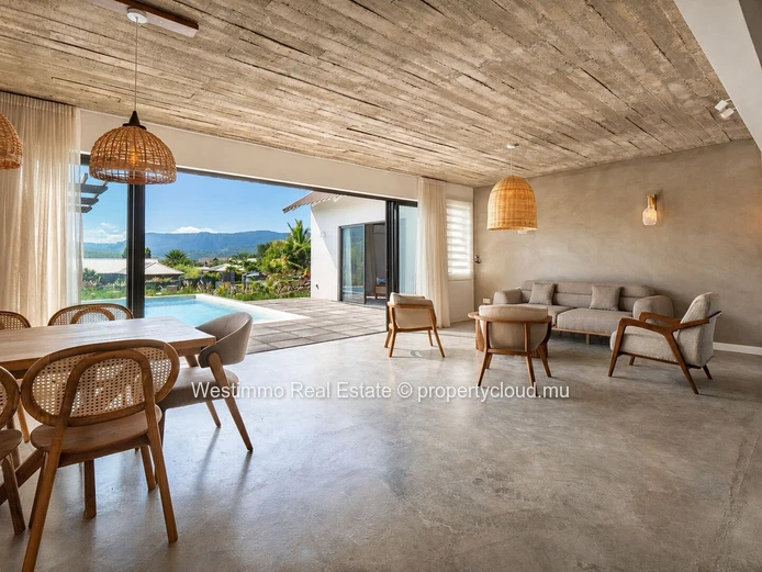 Villa neuve avec piscine dans morcellement sécurisé