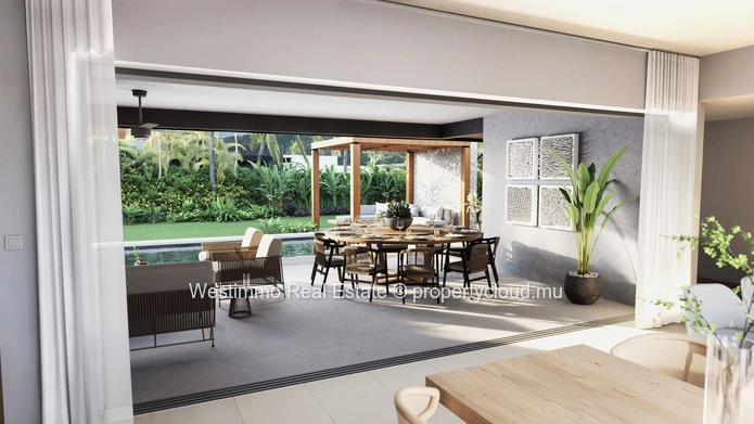 Villa contemporaine 4 chambres avec piscine