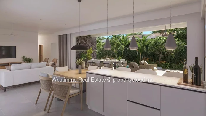 Villa contemporaine 4 chambres avec piscine