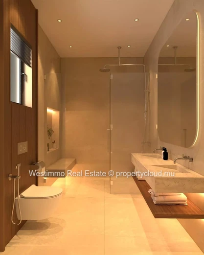 Exceptional penthouse in Mont Choisy, Mauritius – Luxurious penthouse with panoramic rooftop, private pool and jacuzzi