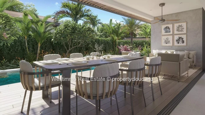 Villa contemporaine 4 chambres avec piscine