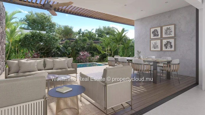Villa contemporaine 4 chambres avec piscine