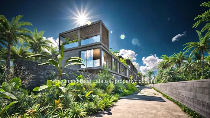 ROCHES NOIRES - l’élégance tropicale dans cette appartement 3 chambres avec rooftop et piscine