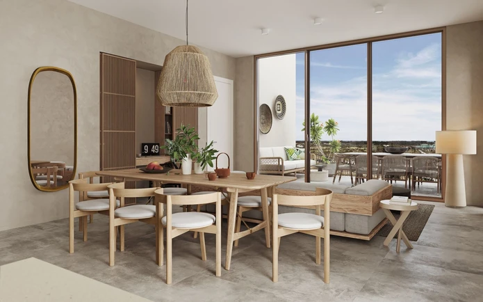 Appartement neuf 3 chambres à Mont Choisy Golf & Beach Estate