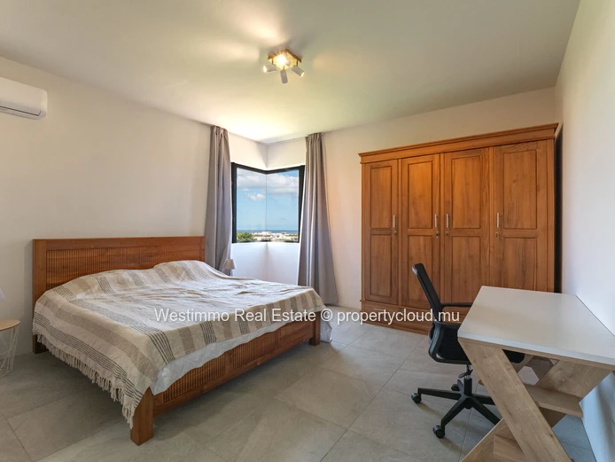 Appartement meublé à louer à Flic en Flac avec rooftop