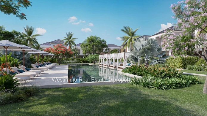 4-bedroom Garden Villa in Calodyne with private pool
