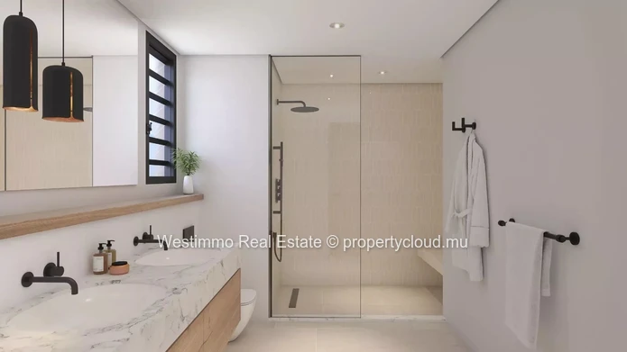 Penthouse de 3 chambres avec toit terrasse et piscine privée