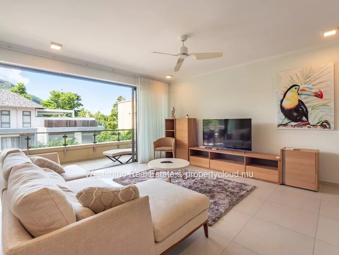 Appartement meublé 3 chambres avec terrasse à l’île Maurice proche golf et plage