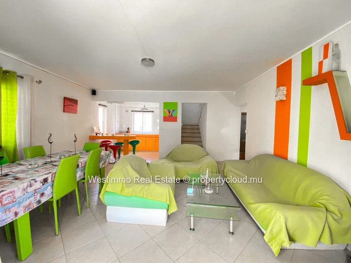 Grand-Gaube - À vendre Charmante Maison meublée proche du lagon
