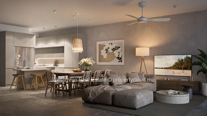 Appartement neuf 3 chambres à Mont Choisy Golf & Beach Estate