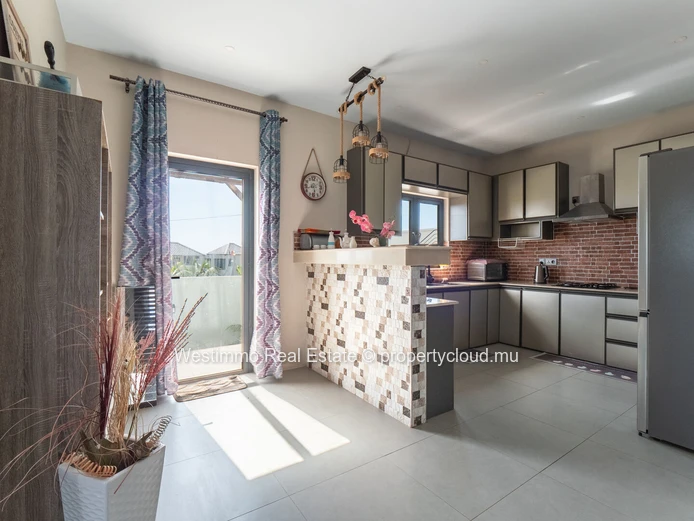Villa familiale avec piscine et vue mer à louer à Flic en Flac