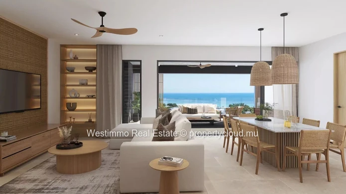 Spacious, modern apartment with Morne view and private garden