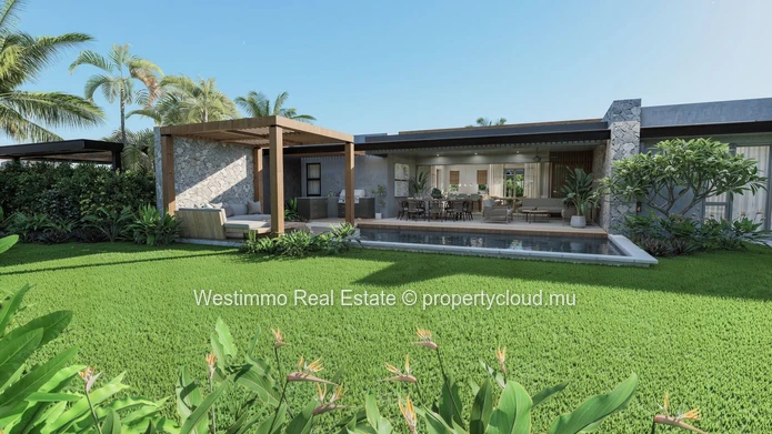 Villa contemporaine 4 chambres avec piscine