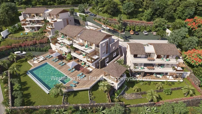 TAMARIN - SANS FRAIS D'AGENCE - Appartement 3 chambres avec vue imprenable sur l'ocean