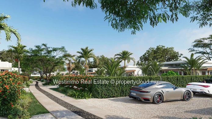 Villa neuve 3 chambres sur plan à Piton dans un domaine résidentiel