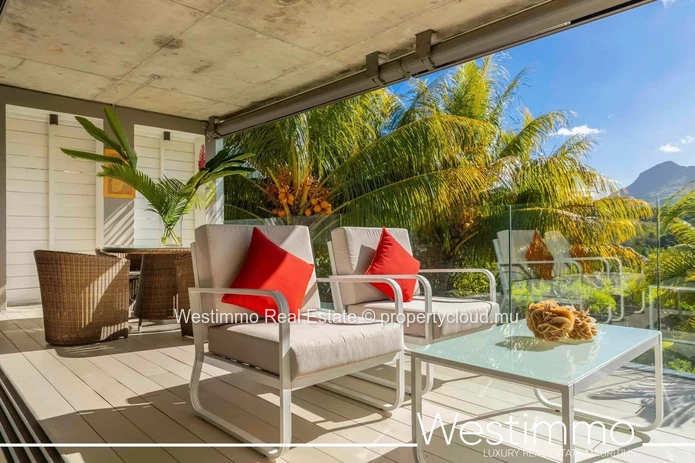 Appartement meublé 3 chambres avec terrasse à l’île Maurice