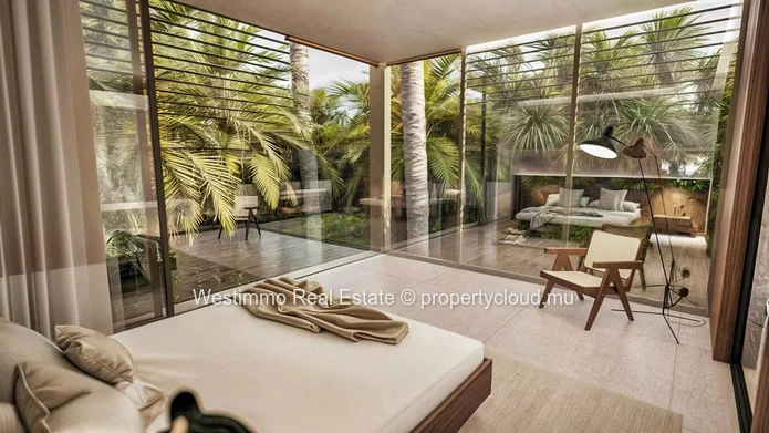 ROCHES NOIRES - l’élégance tropicale dans cette appartement 3 chambres avec rooftop et piscine