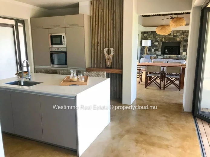 TAMARIN - Suspended villa with panoramic views for sale in Tamarin