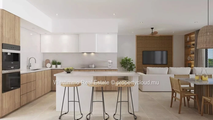 Spacious, modern apartment with Morne view and private garden