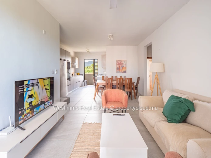 Appartement meublé à louer à Flic en Flac avec rooftop