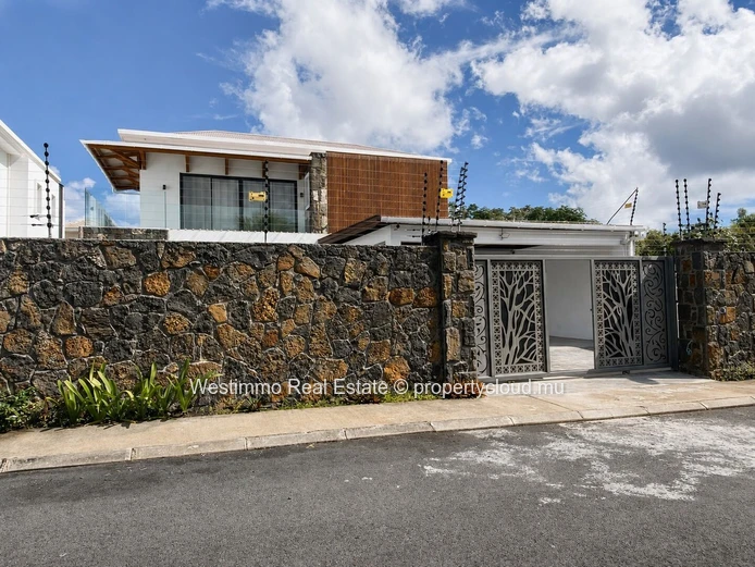 Trou aux Biches - Magnifique Villa meublée moderne de 5 chambres en suite avec piscine à louer