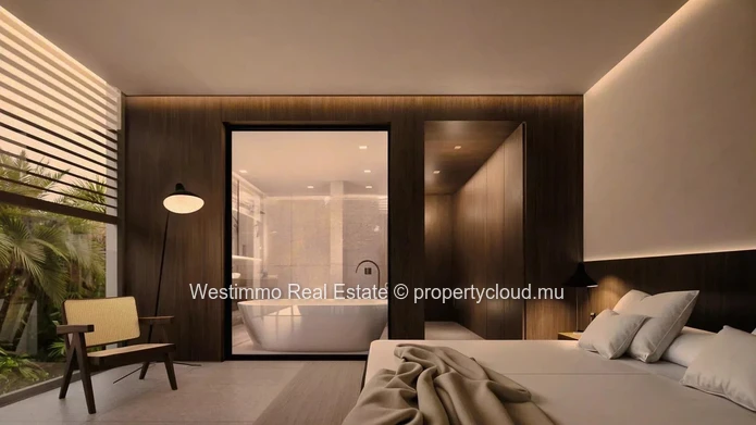 ROCHES NOIRES - l’élégance tropicale dans cette appartement 3 chambres avec rooftop et piscine