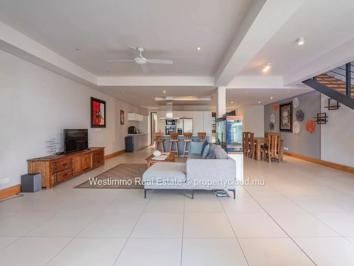 Duplex à La Balise avec vue mer et accès direct au littoral