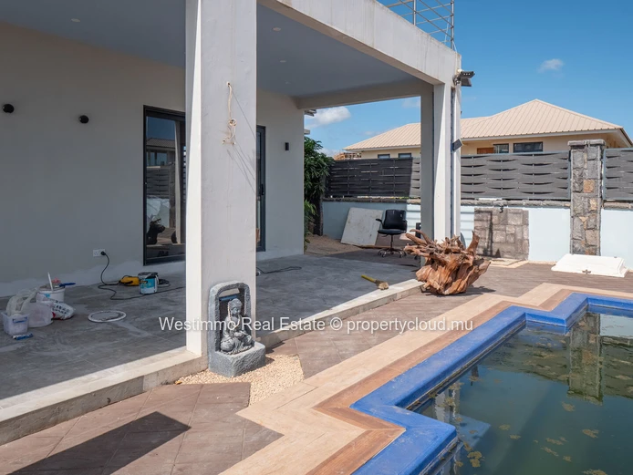 Villa familiale avec piscine et vue mer à louer à Flic en Flac