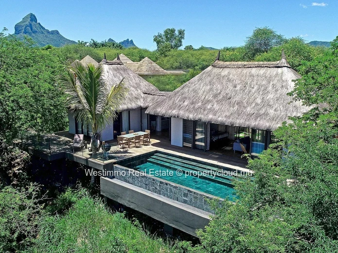 TAMARIN - Suspended villa with panoramic views for sale in Tamarin