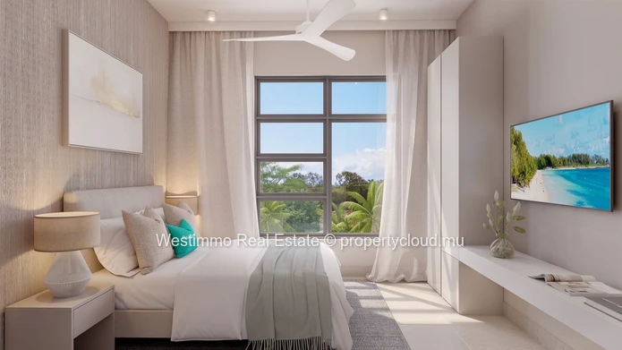 Appartement 3 chambres à rendement locatif à Belle Mare