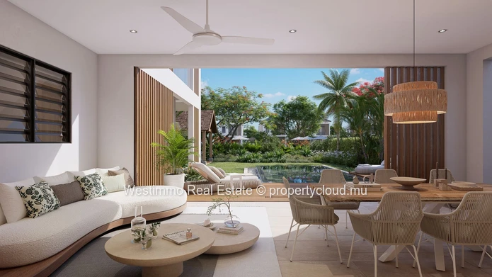 4-bedroom Garden Villa in Calodyne with private pool