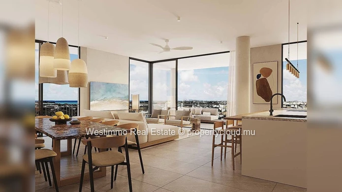 Appartement neuf 3 chambres à Mont Choisy Golf & Beach Estate