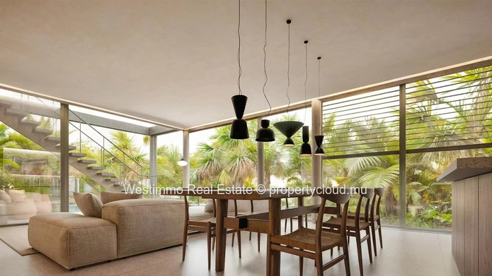 ROCHES NOIRES - l’élégance tropicale dans cette appartement 3 chambres avec rooftop et piscine