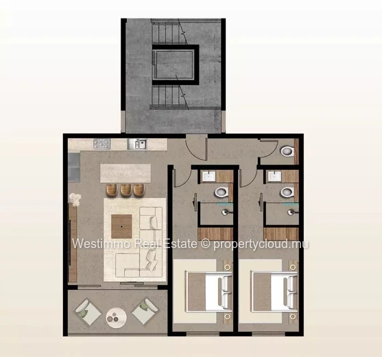 Appartement Luxueux neuf à saisir à Mon Choisy, île Maurice