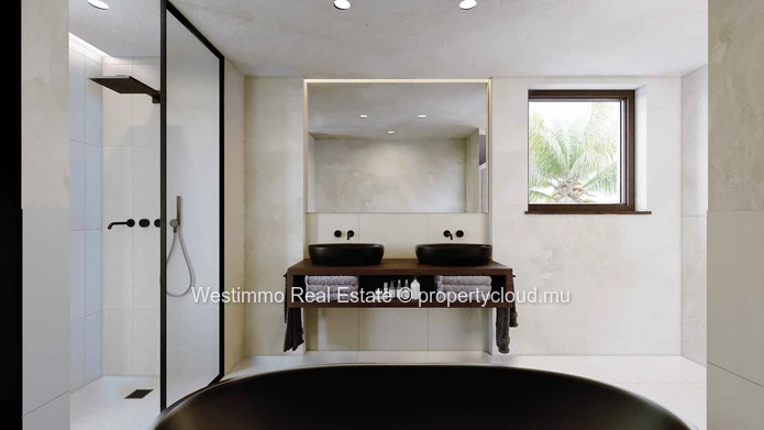 Villa bioclimatique 3 chambres avec piscine à Baie du Cap