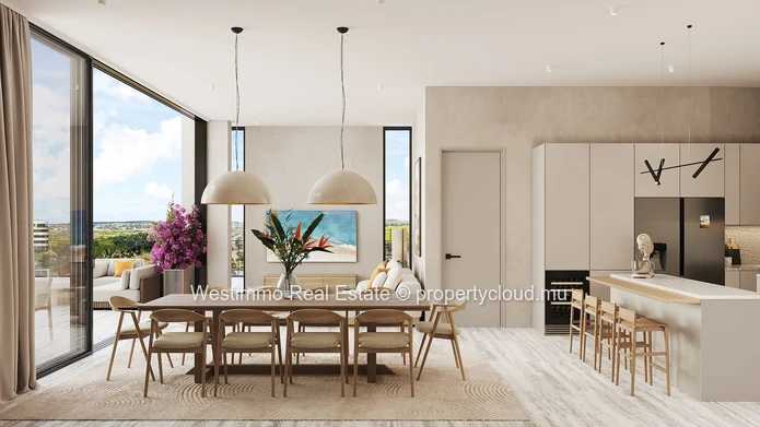 Appartement neuf 3 chambres à Mont Choisy Golf & Beach Estate