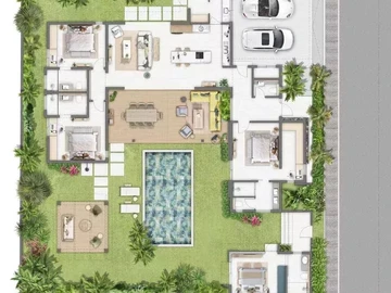 Villa de 3 Chambres